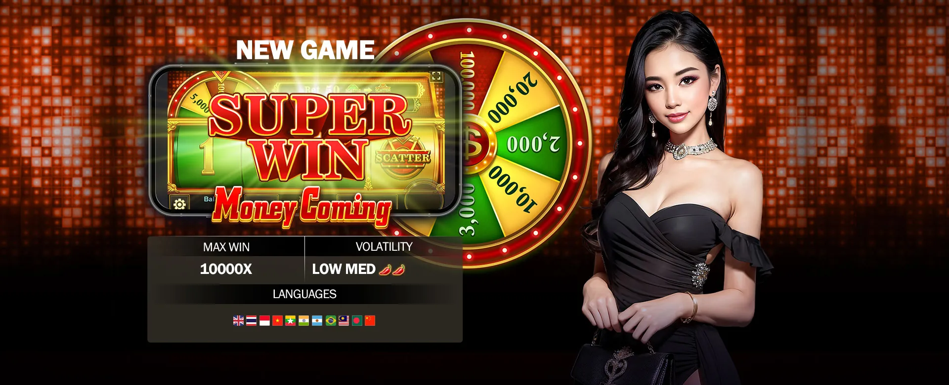 SS777 New Games Review Hero Image, highlighting exciting online casino games in the Philippines with golden and black theme